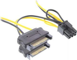 InLine Strāvas adapteris 2x SATA /