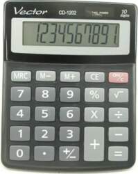 Kalkulators VECTOR KAV CD-1202 BLK —