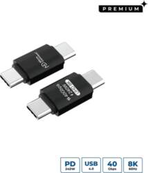 MicroConnect USB4 Gen 3x2 USB Kabelis