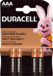 Sārma baterijas Duracell Basic AAA LR03