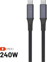 USB‑C uz USB‑C pītā vads FIXED