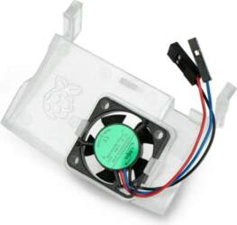 Ventilators oficiālajam Raspberry Pi 4B korpusam
