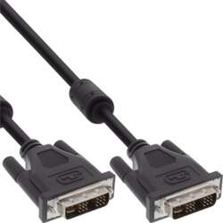 DVI-I kabelis InLine 18+5 M/M Single