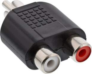 InLine audio adapteris RCA male /