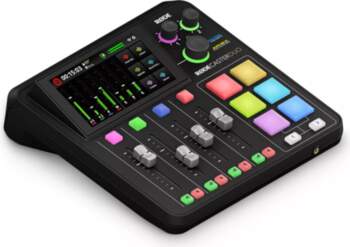 RØDE Caster Duo Melns 23 pogas