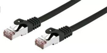 Tīkla kabelis C-TECH CB-PP6F-2BK patchcord Cat6