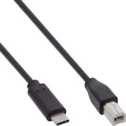 USB 2.0 kabelis InLine USB-C