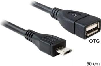 USB kabelis DeLOCK 50cm Micro-USB B