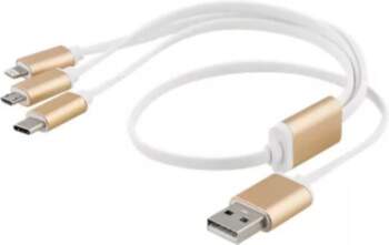 USB kabelis Epzi USB-C Lightning Micro
