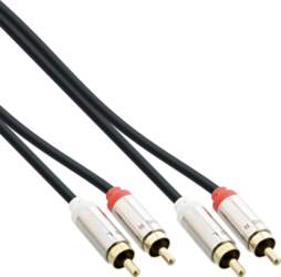 Audio kabelis DIGITUS InLine Slim 2x