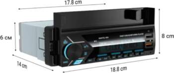 Auto radio Navitel RD6 ar Bluetooth