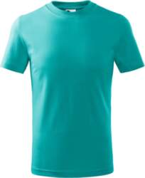 Bērnu T-krekls MALFINI Basic 138 Emerald