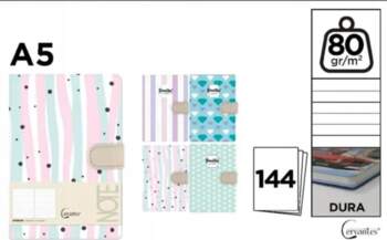 Bloknots TEKA Notes A5 144 lpp