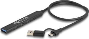 DeLOCK 4 Port Slim USB Hub