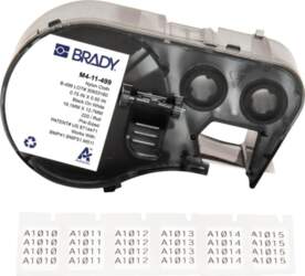 Etiķešu ruļlis priekš Brady BMP41/BMP51/BMP53/M511 printeriem