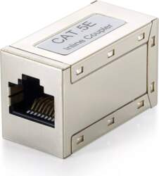 Inline Coupler Equip Cat.5e Shielded