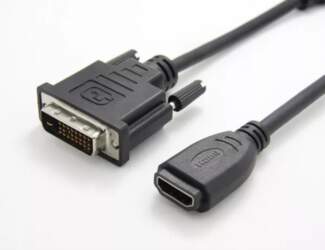 Kabeļa adapteris DVI M - HDMI