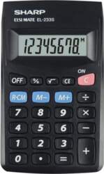 Kalkulators Sharp EL-233S — pamata kabatas