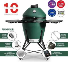 Keramikas grils Kamado Bono ZALGIRIS EVO