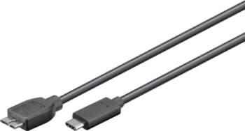 MicroConnect USB kabelis USB-C uz Micro-USB