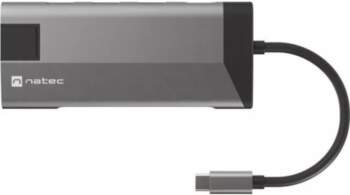 NATEC Fowler Plus USB Type-C Melns