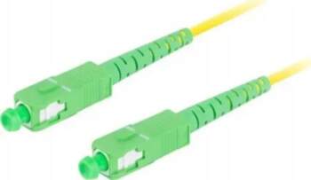 Optiskais patchcord LANBERG SC/APC–SC/APC vienmodu Simplex