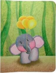 Planšetdatora maciņš GreenGo Universal case Elephant