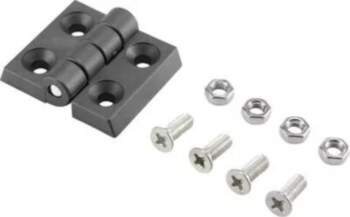 Plastmasas eņģe Basetech BT-1697226 53×44×8 mm