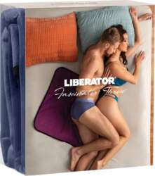 Pleds Liberator Fascinator Throw Mini Indigo