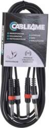 Procab kabelis Jack 6.3 mm