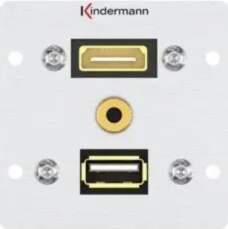 Sokets HDMI + USB A +