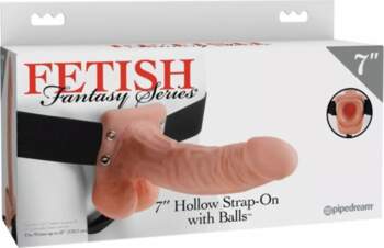 Strap-on Pipedream 7" dobums, PVC dildo
