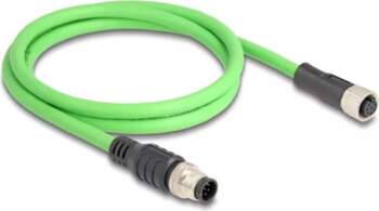 Tīkla kabelis DeLOCK M12 Cable A-coded