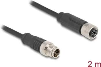Tīkla kabelis DeLOCK M12 Cable X-coded