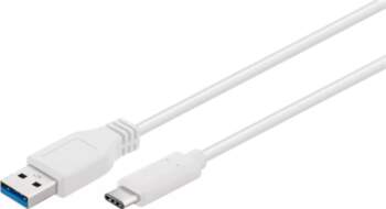 USB A — USB C kabelis