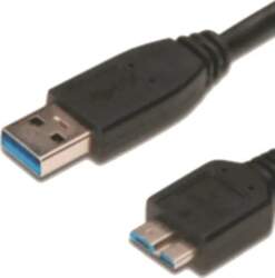 USB A uz Micro-USB B kabelis