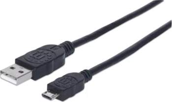 USB-A uz Micro-USB B kabelis MANHATTAN