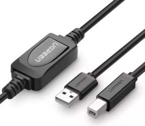 USB A (v) uz B (v)