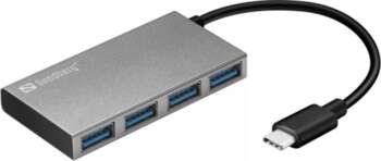 USB hub Sandberg USB-C uz 4