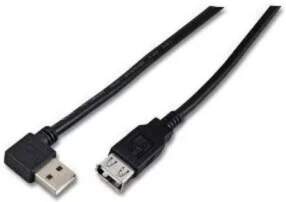 USB kabelis Microconnect USBAAF2ABLACK 1.8