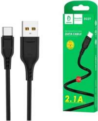 USB Type-C kabelis DENMEN D23T, 2