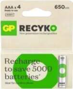 Uzlādējamais akumulators GP ReCyko Micro AAA