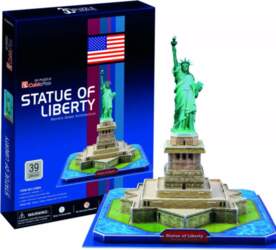 3D puzle CubicFun Brīvības statuja modelis