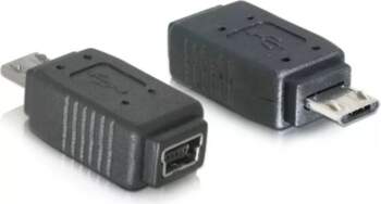 Adapteris USB micro-B male uz mini
