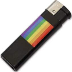 Akselerators PRIDE D-235553 melns ar LGBT