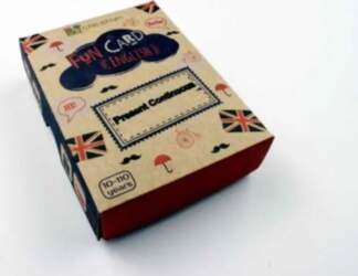 Creativo Fun Card English Present Continuous