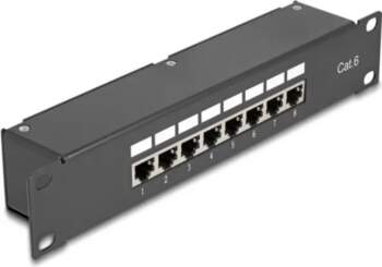 DeLOCK 10" Coupler Patch Panel 8