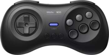 Gamepads 8Bitdo M30 Black Bluetooth priekš