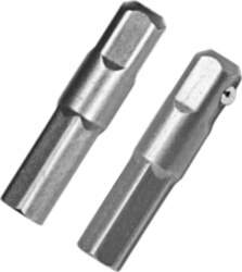 Hex adapteris 1/4" × 65 mm