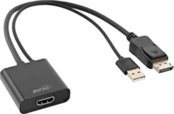 InLine HDMI F uz DisplayPort M